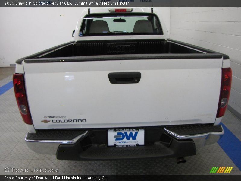 Summit White / Medium Pewter 2006 Chevrolet Colorado Regular Cab