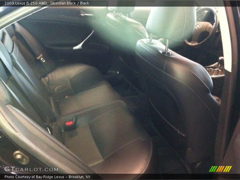 Obsidian Black / Black 2009 Lexus IS 250 AWD
