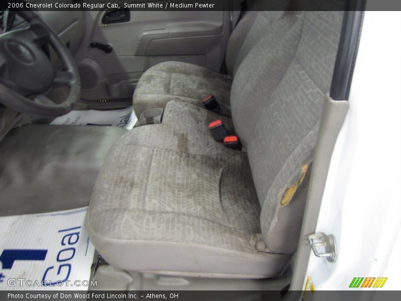 Summit White / Medium Pewter 2006 Chevrolet Colorado Regular Cab