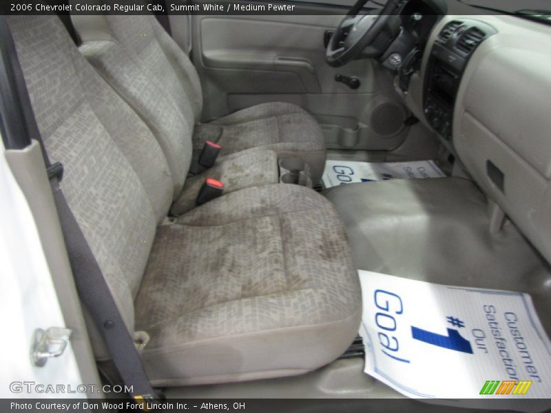 Summit White / Medium Pewter 2006 Chevrolet Colorado Regular Cab