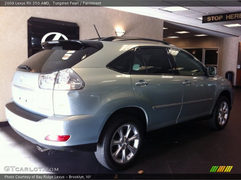 Tungsten Pearl / Parchment 2009 Lexus RX 350 AWD