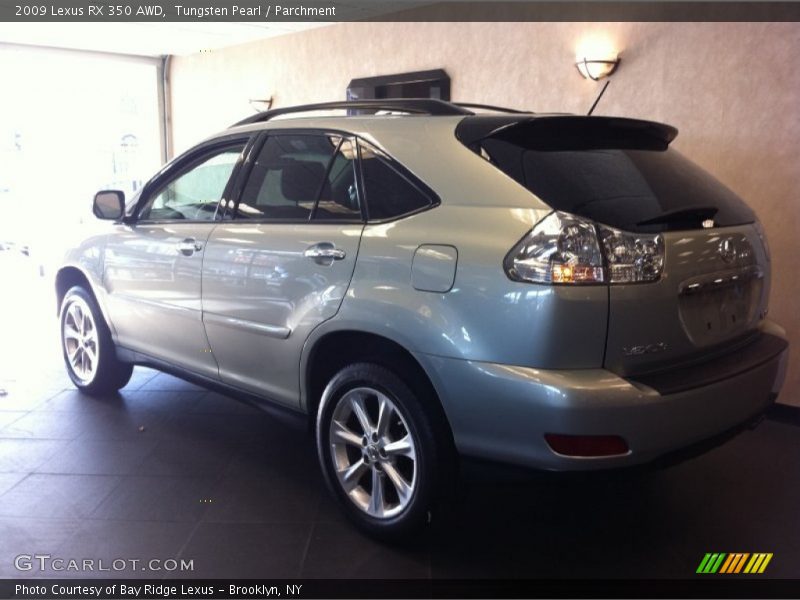 Tungsten Pearl / Parchment 2009 Lexus RX 350 AWD
