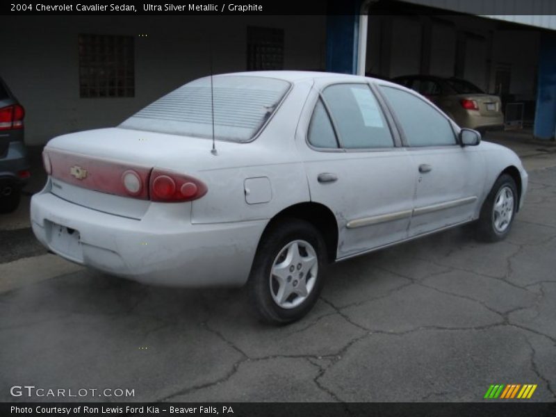 Ultra Silver Metallic / Graphite 2004 Chevrolet Cavalier Sedan