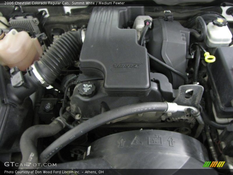 Summit White / Medium Pewter 2006 Chevrolet Colorado Regular Cab