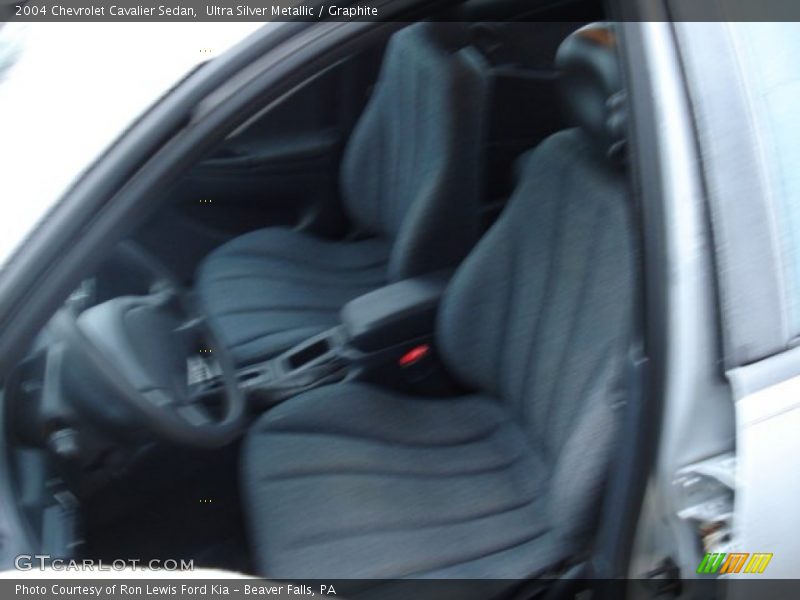 Ultra Silver Metallic / Graphite 2004 Chevrolet Cavalier Sedan