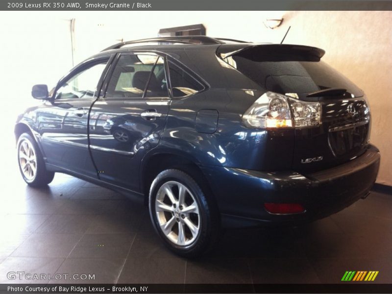 Smokey Granite / Black 2009 Lexus RX 350 AWD