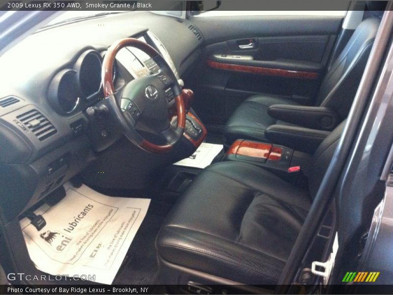 Smokey Granite / Black 2009 Lexus RX 350 AWD