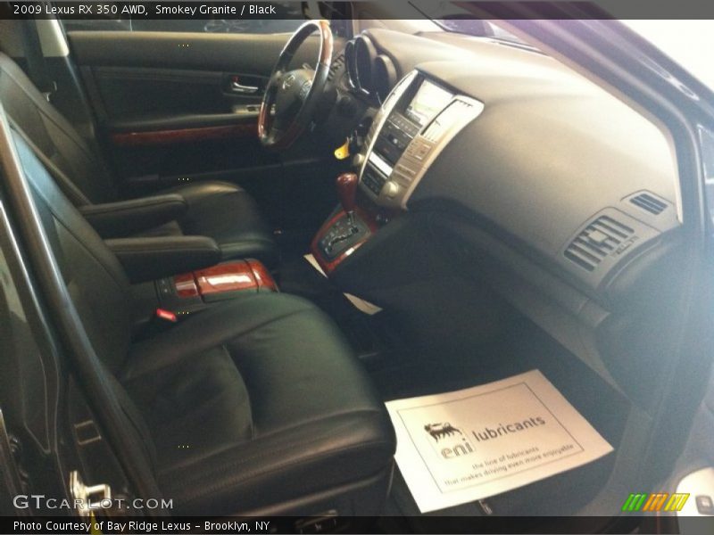 Smokey Granite / Black 2009 Lexus RX 350 AWD