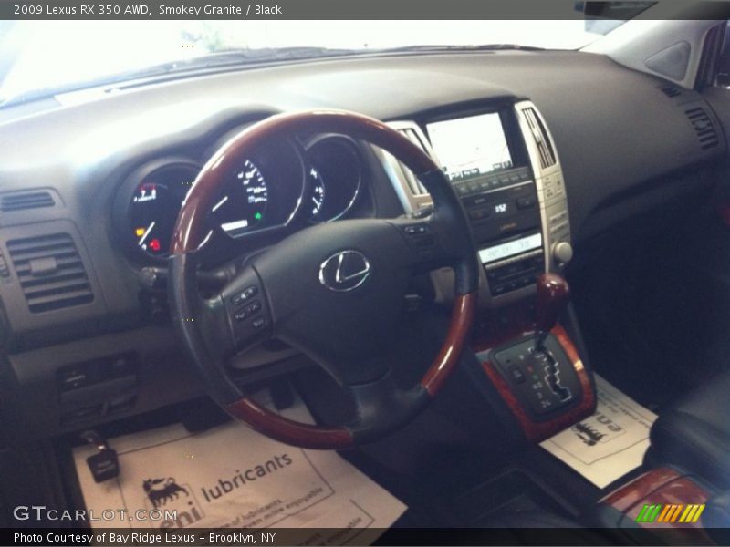 Smokey Granite / Black 2009 Lexus RX 350 AWD