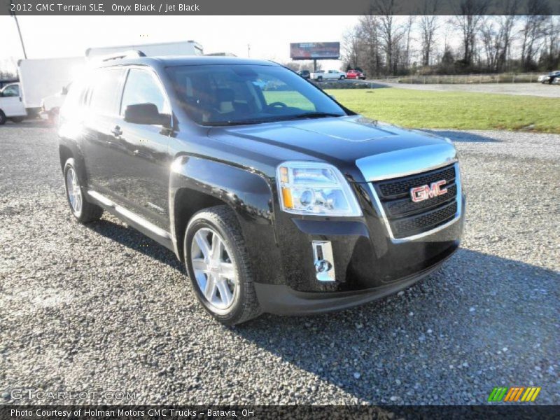 Onyx Black / Jet Black 2012 GMC Terrain SLE