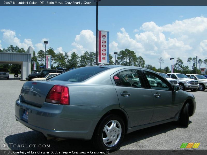 Satin Mesai Gray Pearl / Gray 2007 Mitsubishi Galant DE