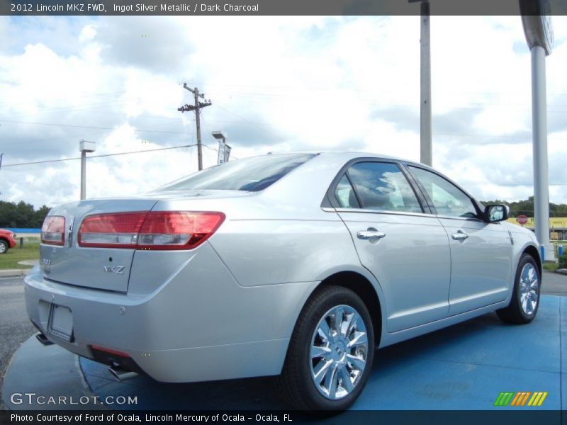 Ingot Silver Metallic / Dark Charcoal 2012 Lincoln MKZ FWD