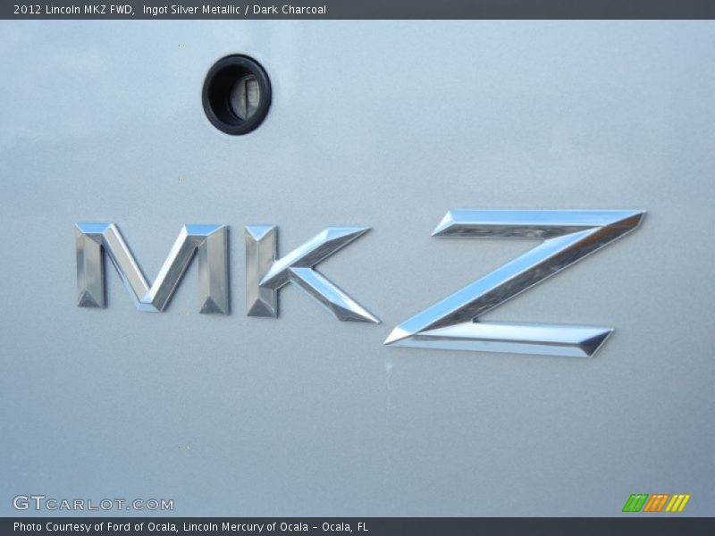 Ingot Silver Metallic / Dark Charcoal 2012 Lincoln MKZ FWD
