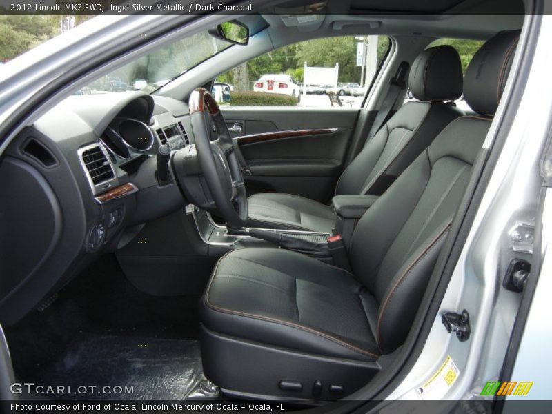  2012 MKZ FWD Dark Charcoal Interior