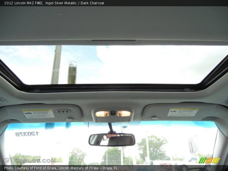 Ingot Silver Metallic / Dark Charcoal 2012 Lincoln MKZ FWD