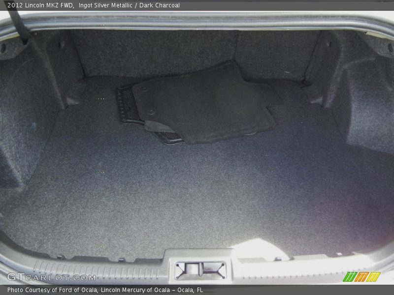 Ingot Silver Metallic / Dark Charcoal 2012 Lincoln MKZ FWD