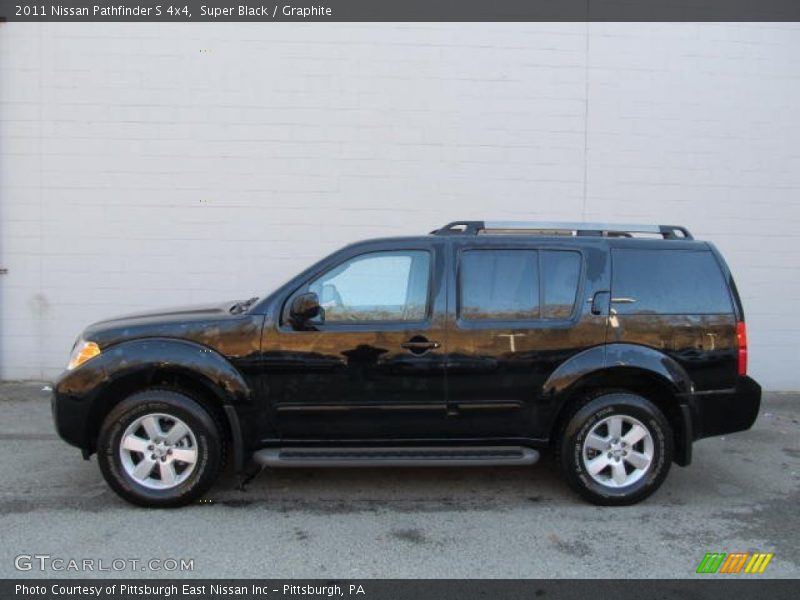 Super Black / Graphite 2011 Nissan Pathfinder S 4x4
