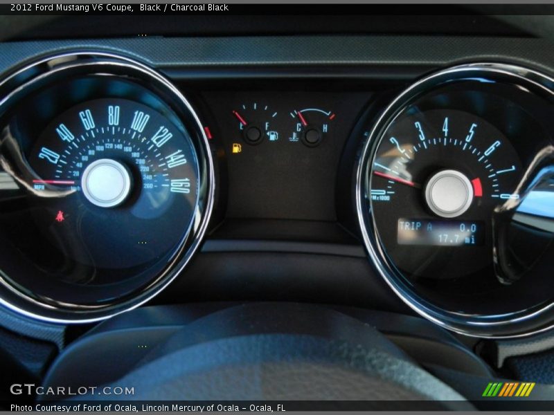 Black / Charcoal Black 2012 Ford Mustang V6 Coupe