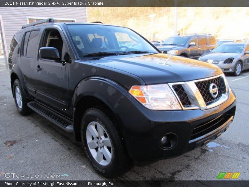 Super Black / Graphite 2011 Nissan Pathfinder S 4x4