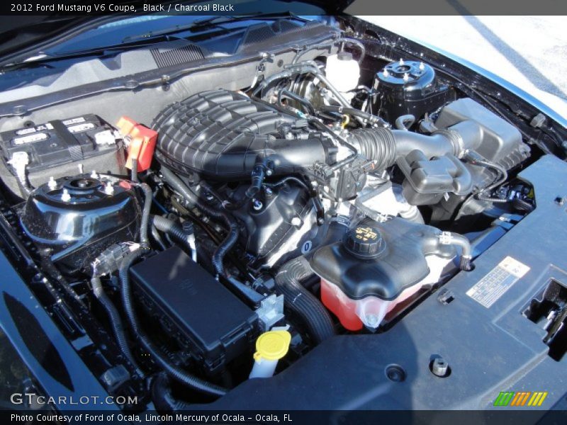 Black / Charcoal Black 2012 Ford Mustang V6 Coupe