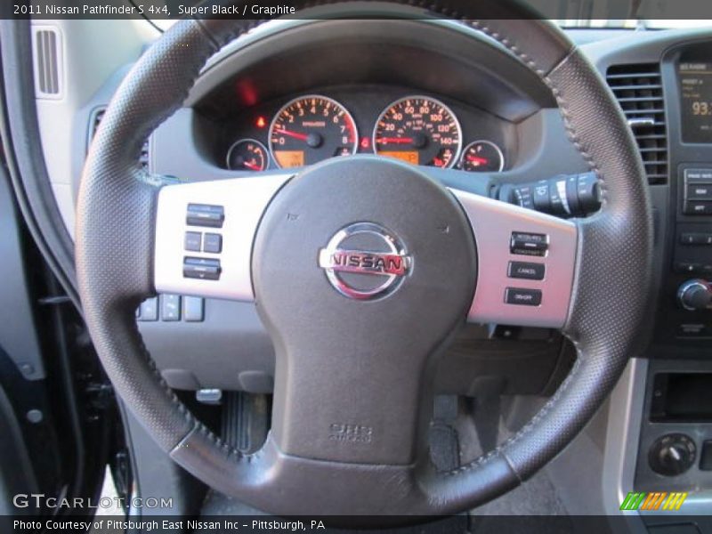 Super Black / Graphite 2011 Nissan Pathfinder S 4x4