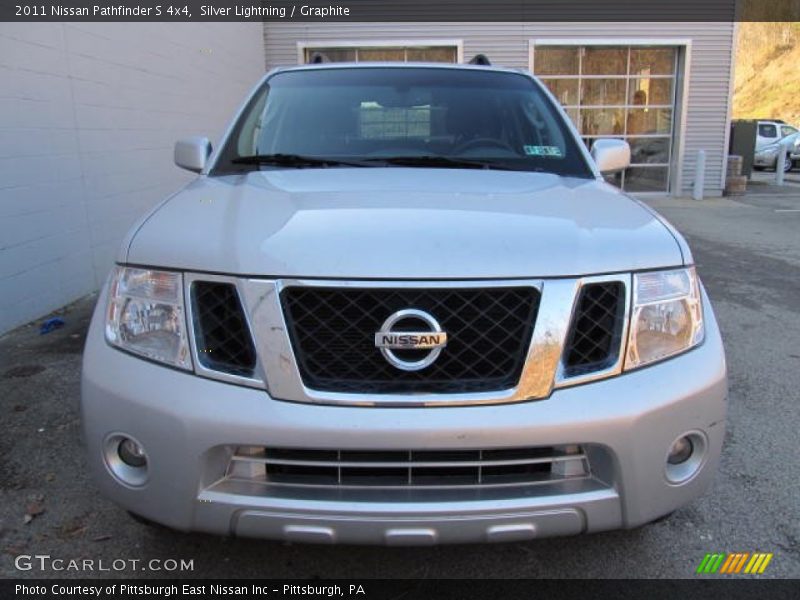 Silver Lightning / Graphite 2011 Nissan Pathfinder S 4x4