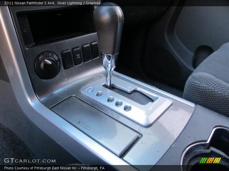 Silver Lightning / Graphite 2011 Nissan Pathfinder S 4x4