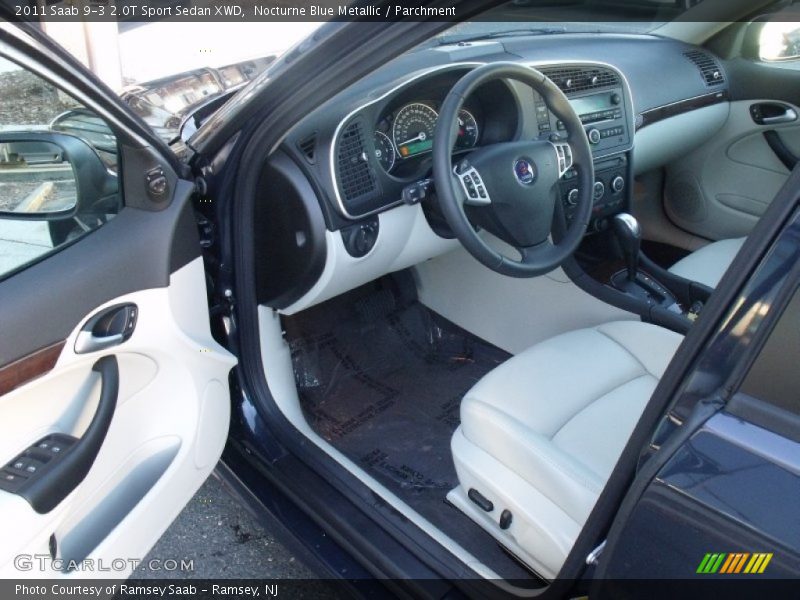  2011 9-3 2.0T Sport Sedan XWD Parchment Interior