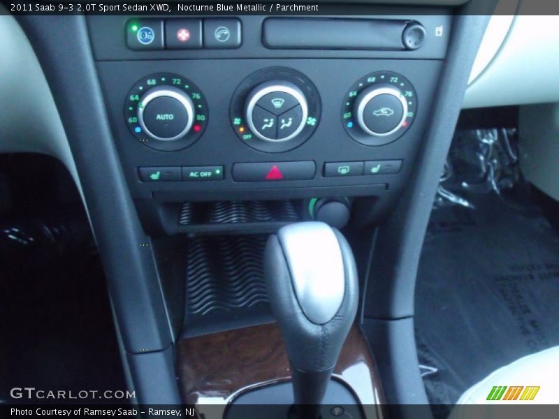 Nocturne Blue Metallic / Parchment 2011 Saab 9-3 2.0T Sport Sedan XWD