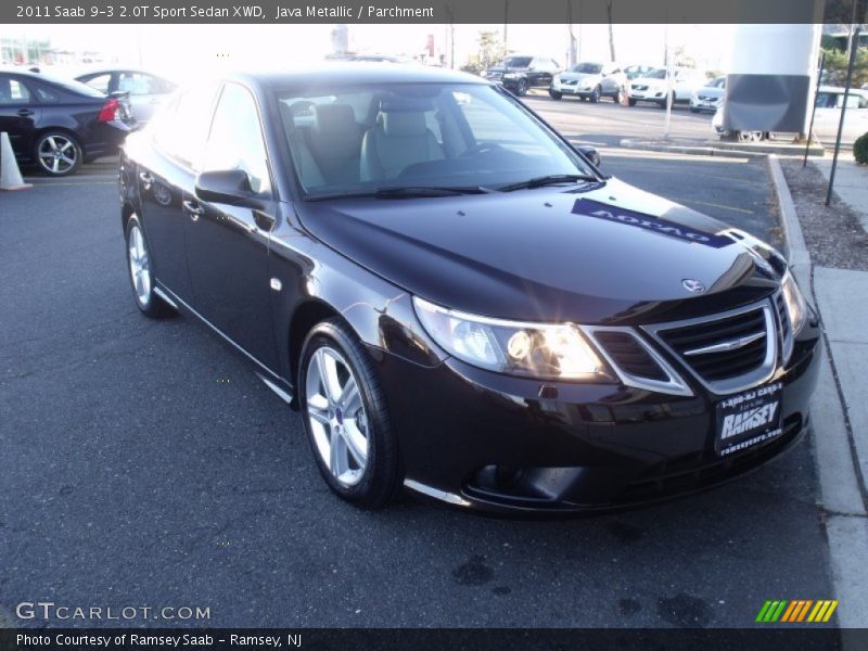 Java Metallic / Parchment 2011 Saab 9-3 2.0T Sport Sedan XWD