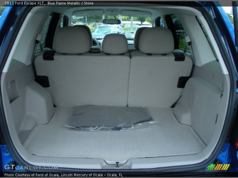 Blue Flame Metallic / Stone 2011 Ford Escape XLT