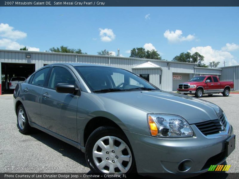 Satin Mesai Gray Pearl / Gray 2007 Mitsubishi Galant DE