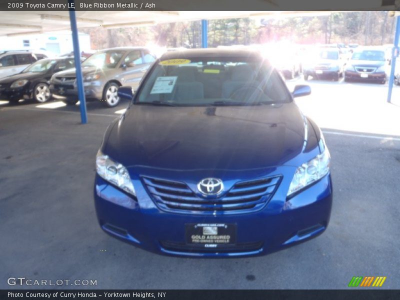 Blue Ribbon Metallic / Ash 2009 Toyota Camry LE