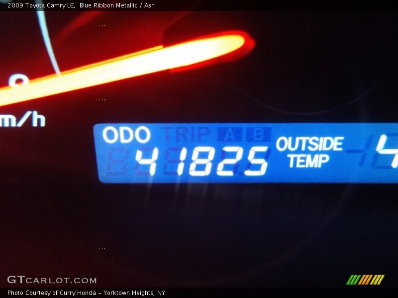 Blue Ribbon Metallic / Ash 2009 Toyota Camry LE