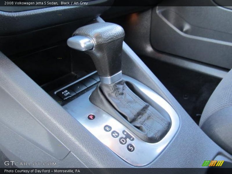 Black / Art Grey 2008 Volkswagen Jetta S Sedan