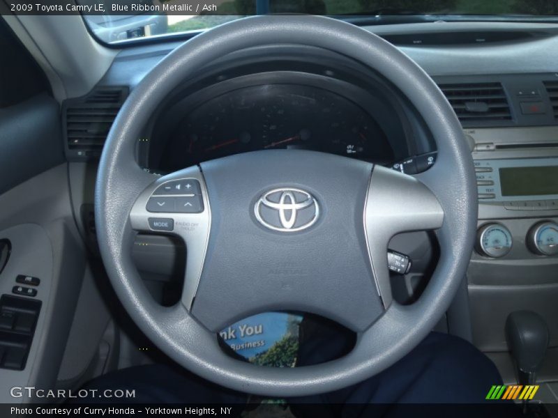 Blue Ribbon Metallic / Ash 2009 Toyota Camry LE