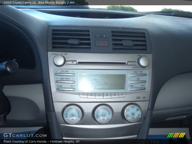 Blue Ribbon Metallic / Ash 2009 Toyota Camry LE