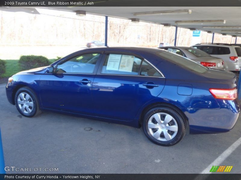 Blue Ribbon Metallic / Ash 2009 Toyota Camry LE