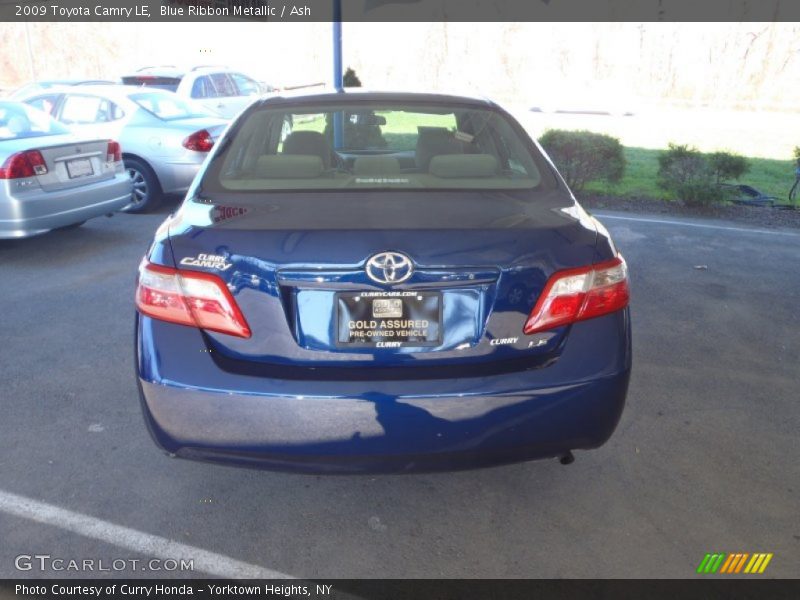 Blue Ribbon Metallic / Ash 2009 Toyota Camry LE