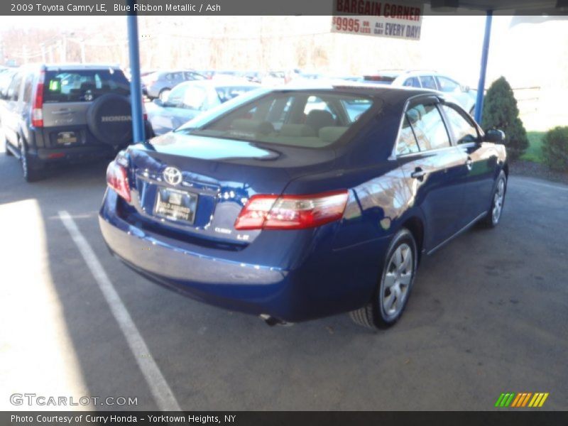 Blue Ribbon Metallic / Ash 2009 Toyota Camry LE