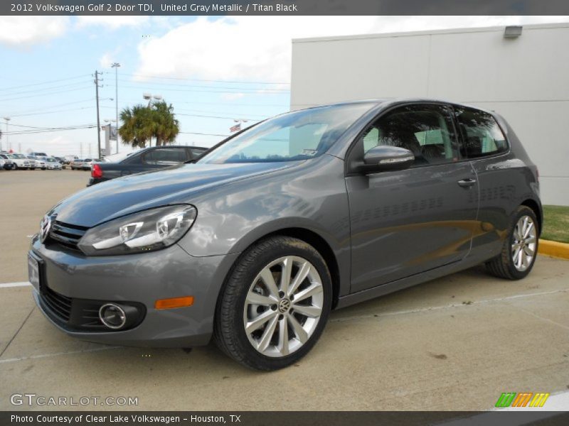 Front 3/4 View of 2012 Golf 2 Door TDI