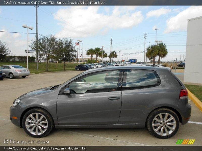  2012 Golf 2 Door TDI United Gray Metallic