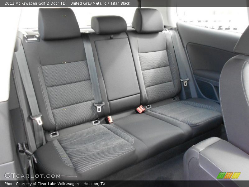  2012 Golf 2 Door TDI Titan Black Interior