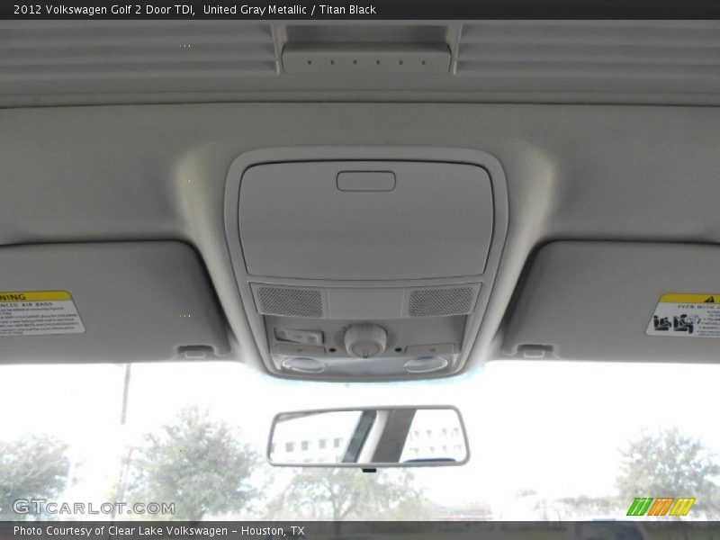 United Gray Metallic / Titan Black 2012 Volkswagen Golf 2 Door TDI
