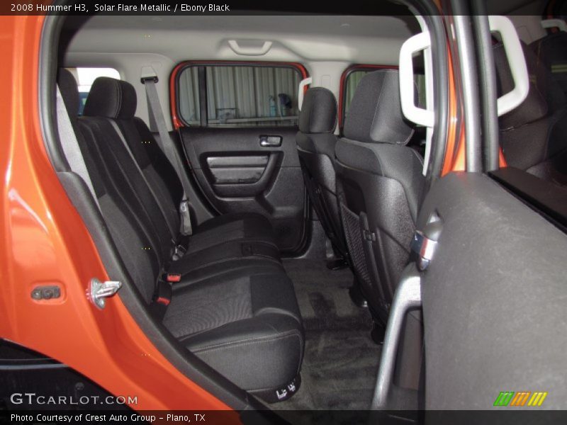 Solar Flare Metallic / Ebony Black 2008 Hummer H3
