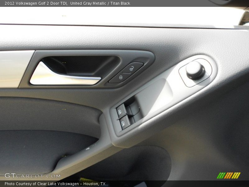 United Gray Metallic / Titan Black 2012 Volkswagen Golf 2 Door TDI