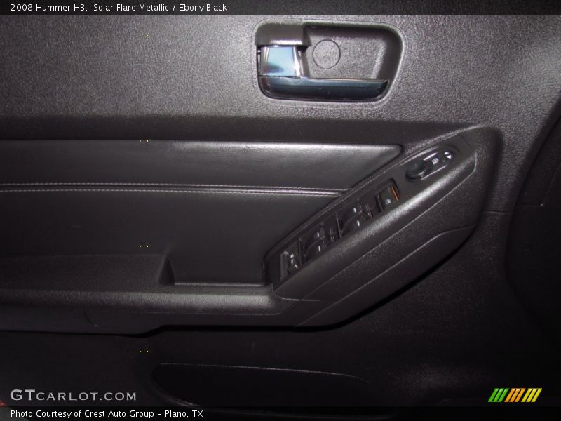 Solar Flare Metallic / Ebony Black 2008 Hummer H3