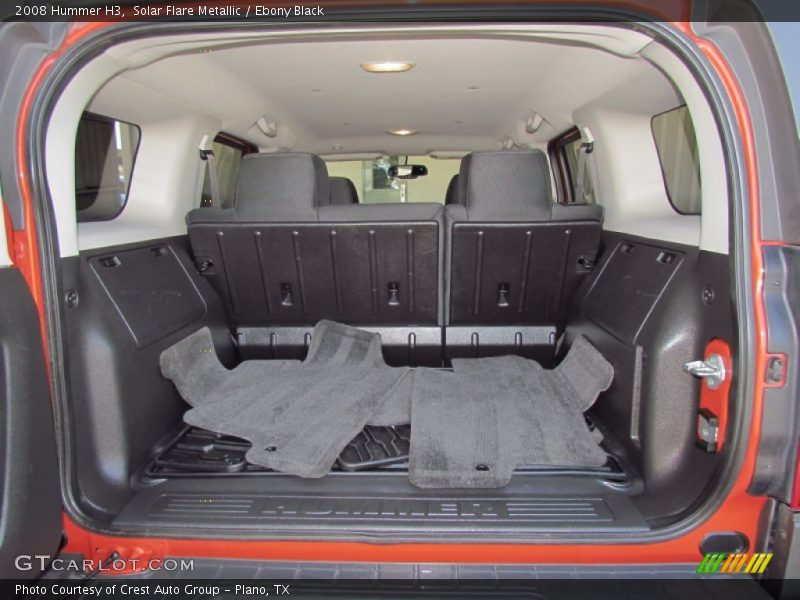 Solar Flare Metallic / Ebony Black 2008 Hummer H3