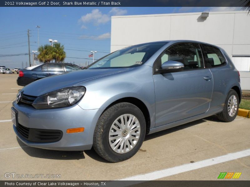 Front 3/4 View of 2012 Golf 2 Door
