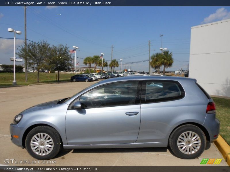  2012 Golf 2 Door Shark Blue Metallic